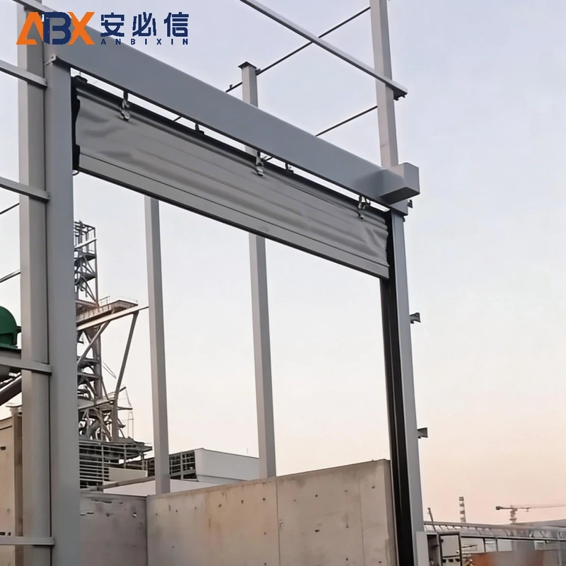温州市软帘堆积门